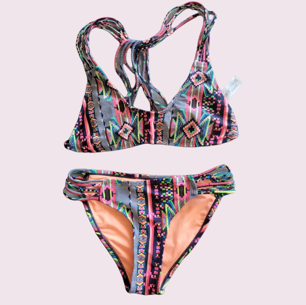 3/$25 - F21 Strappy Bikini Set